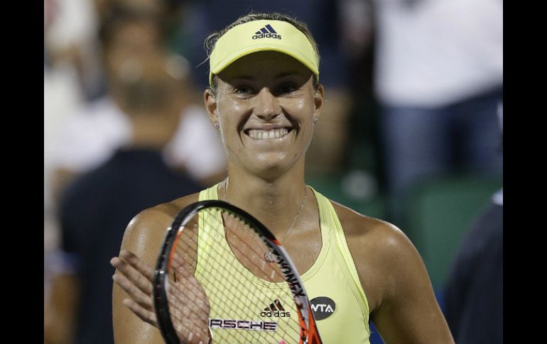 Kerber, de 28 años, es la primera alemana desde Steffi Graff en dominar el primer puesto del escalafón femenino. AP / ARCHIVO