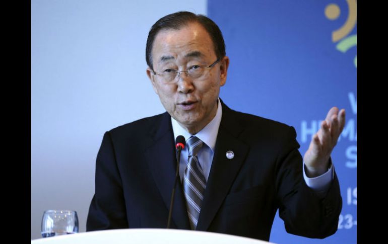 Ban Ki-moon llamó al rechazo de todas las formas de violencia y a poner el interés nacional por encima de lo demás. AP / ARCHIVO