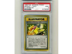 La primera carta 'Pikachu Ilustrador', fue vendida por aproximadamente 23 mil dólares en el 2000. ESPECIAL / www.ebay.com