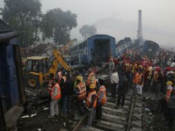 Los accidentes en la red ferroviaria india, una de las más extensas del mundo, son muy frecuentes. AP / R. Kumar