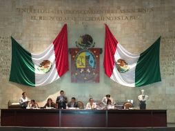 Este martes, la 63 Legislatura de Oaxaca da inicio a la glosa del sexto informe de Cué Monteagudo. TWITTER / @CongresoOax63