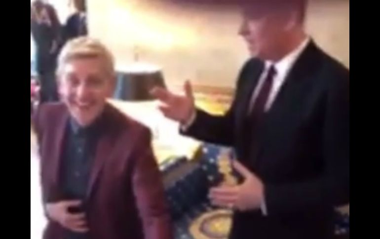 Los famosos asistieron a una ceremonia en donde Barack Obama los condecoró con la Medalla Presidencial de la Libertad. TWITTER / @TheEllenShow