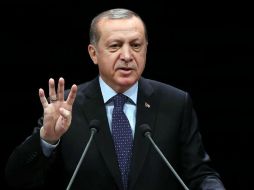 El presidente turco Erdogan declaró la víspera que la posición de la Eurocámara no tiene valor para su gobierno. AFP / A. Altan