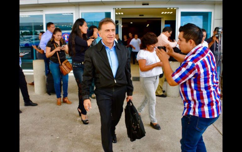 El presidente electo de Veracruz resaltó que su gobierno será abierto al diálogo y a la negociación. TWITTER / @YoconYunes