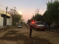 Bomberos reportaron que la fuga de gas se controló rápidamente y no causó ninguna afectación. ESPECIAL /