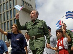 'Castro contribuyó a poner fin al conflicto colombiano', manifestó Santos. AFP / ARCHIVO