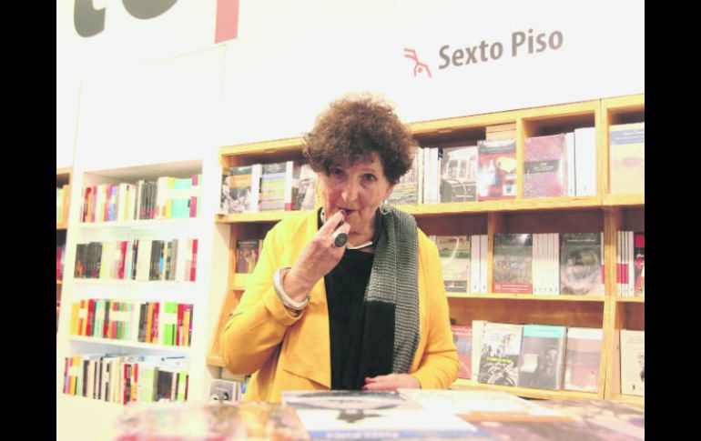 Facetas. Margo Glantz ha escrito, además de novela, ensayo y crítica literaria. EL INFORMADOR / E. Barrera