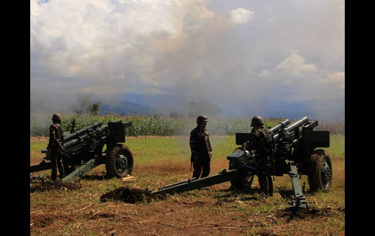 Maute es una organización armada musulmana con base en Lanao del Sur que apareció en el panorama nacional en 2012. AFP / R. Umel