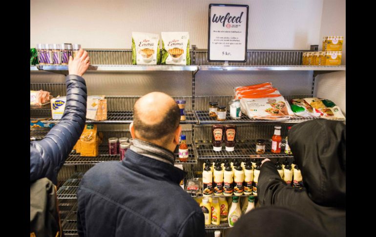 La legislación danesa permite la venta de productos después de su fecha de expiración. AFP / S. Bidstrup