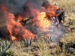 El incidente se registró a la altura del kilómetro 162 del tramo Atotonilco-Tototlán. ESPECIAL / Protección Civil Jalisco