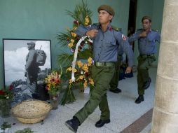 El homenaje en la Plaza de la Revolución se extenderá hasta el martes. AP / N. Pisarenko