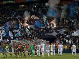 La FMF dará en próximos días una posible sanción que se le podría aplicar al club Pachuca o al estadio Hidalgo. MEXSPORT / ARCHIVO