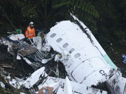 La Aeronáutica Civil de Colombia confirma el sexto superviviente del avión accidentado. AP / L. Benavides