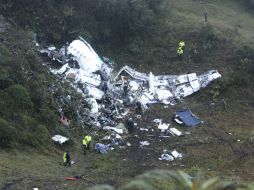 ''Los pensamientos de México están con los jugadores brasileños de Chapecoense, sus familias y afición'', señala la SRE. AP / L. Benavides