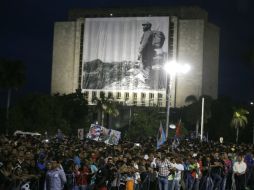 En punto de las 19:00 se realizará una ceremonia en la Plaza de la Revolución en honor a Castro. AP / R. Mazalan