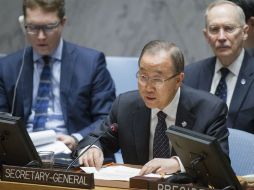 Son las sanciones 'más severas y completas jamás impuestas por el Consejo' subrayó el Secretario General de la ONU, Ban Ki-moon. AP / R. Bajornas