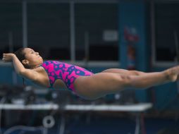 Hernández comenzó su participación en la prueba de clavados de trampolín a un metro de altura. MEXSPORT / ARCHIVO