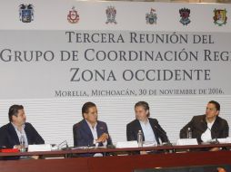 Aurelio Nuño participó en la Tercera Reunión Regional del Grupo de Coordinación Zona Occidente. TWITTER / @aurelionuno