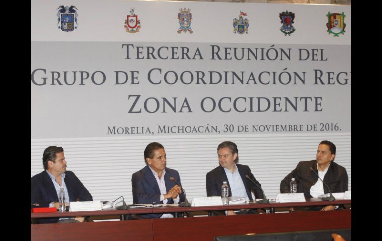 Aurelio Nuño participó en la Tercera Reunión Regional del Grupo de Coordinación Zona Occidente. TWITTER / @aurelionuno