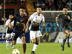 Los Dorados no dejaron de ser intensos para recuperar la pelota y desgastar al rival. NTX / F. Gálvez