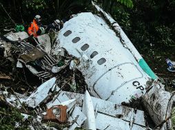 El accidente aéreo que ocurrió en la noche del lunes 28 de noviembre, en el departamento de Antioquia, dejó un saldo de 71 muertos. AFP / R. Arboleda