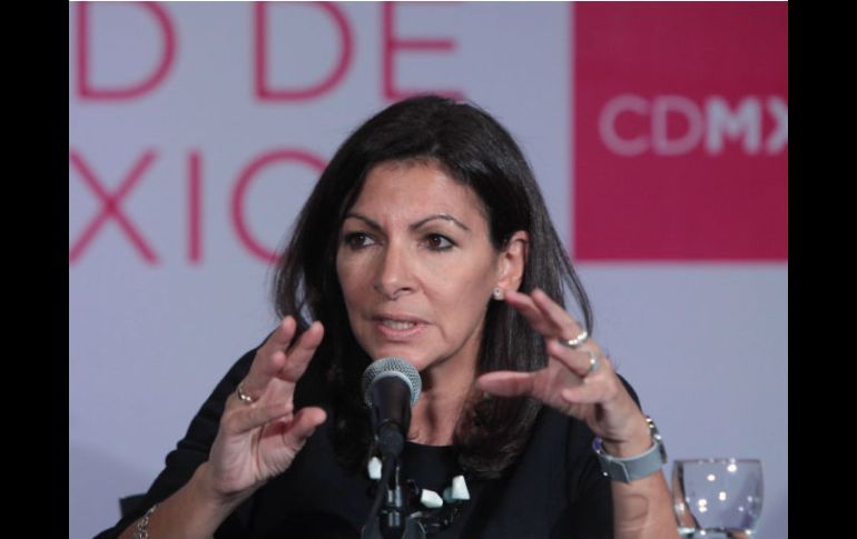 Anne Hidalgo asumió la presidencia del Grupo de Liderazgo Climático C40. EFE / S. Gutiérrez