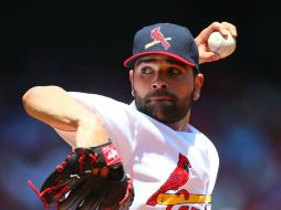 García ha pasado toda su carrera con los Cardenales, aunque se ha ausentado durante largos periodos por lesiones. AFP / ARCHIVO