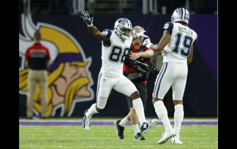 Dez Bryant atrapó cuatro pases para 84 yardas. AP / J. Mone