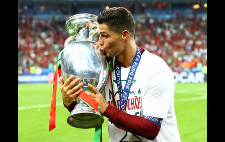 Cristiano completó el año con el campeonato de Champions con Real Madrid y la Eurocopa con la Selección de Portugal. MEXSPORT / ARCHIVO