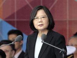 Tsai Ing-wen reiteró a Trump los estrechos lazos políticos, económicos y de seguridad entre las dos naciones. AP / C. Ying-ying