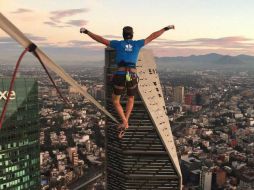 Schulz ha roto 17 récords mundiales de diferentes tipos de caminatas elevadas. NTX / Cortesía