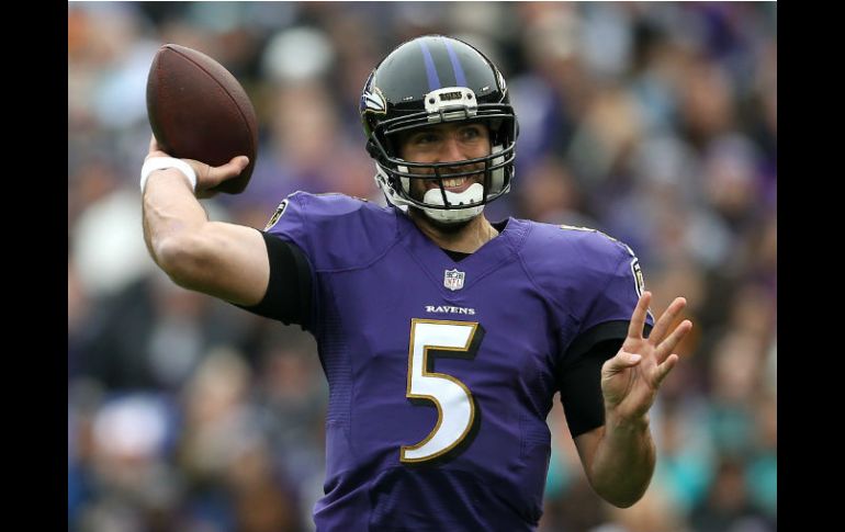 De la mano de Flacco, Baltimore cosecha su cuarto triunfo en cinco compromisos. AFP / M. Hazlett