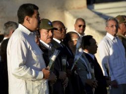 Nicolás Maduro, presidente de Venezuela, en el sepelio del comandante Fidel Castro. EFE / M. Vázquez