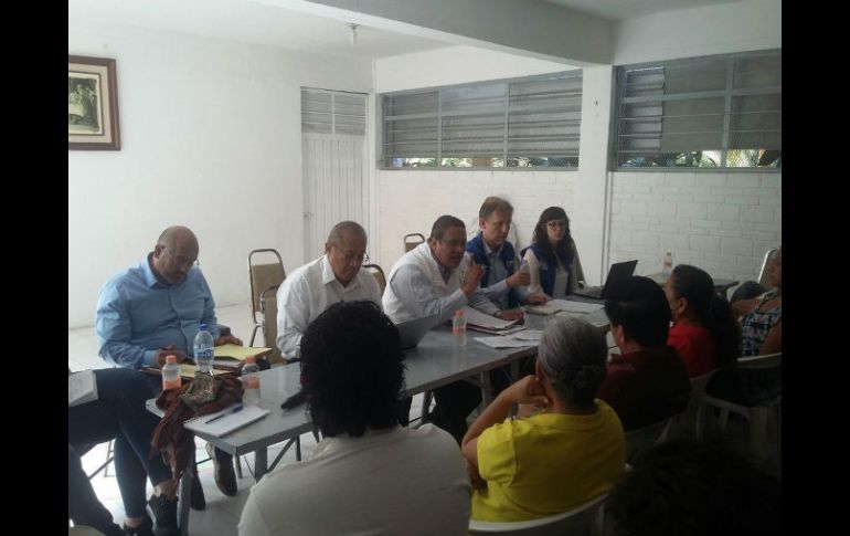 Sostendrán encuentros con el secretario de Gobierno, Florencio Salazar Adame, y con el fiscal general del Estado Olea Peláez. TWITTER / @ONUDHmexico