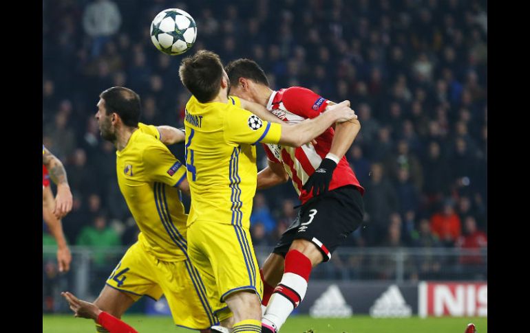 Los Rojiblancos cerraron como locales su participación del presente torneo y quedaron como último lugar del Grupo D. AP / P. Dejong