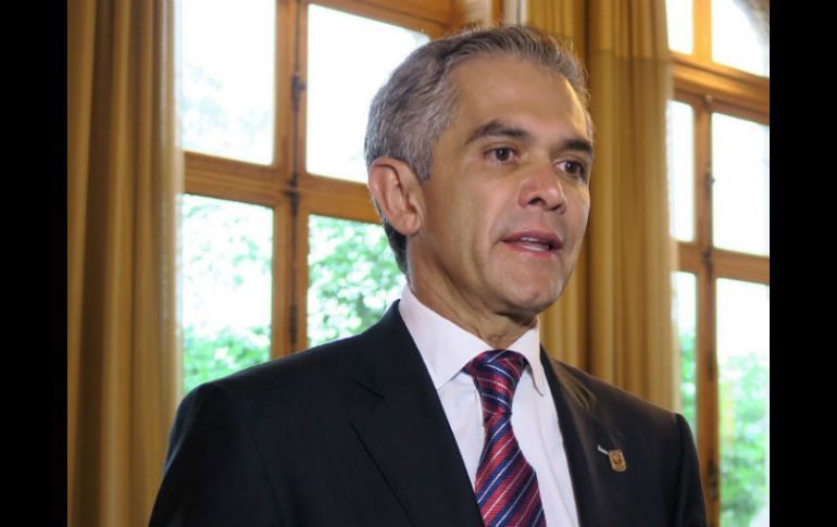 Miguel Ángel Mancera indicó que 'jamás ha existido intención de crear o cobrar un nuevo impuesto'. NTX / ARCHIVO