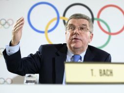 ''No me gustaría volver a ver a esta persona otra vez en ninguna Olimpiada y en ninguna función'', agregó Bach. AP / L. Gillieron