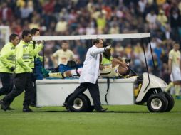 El sudamericano se lastimó la rodilla el pasado mes de octubre en una edición del Clásico Nacional ante Chivas. MEXSPORT / ARCHIVO