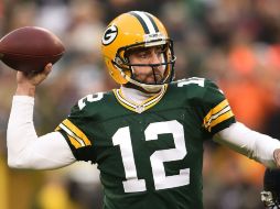 Aaron Rodgers acumuló 246 yardas en pases y tres touchdowns. AFP / D. Buell