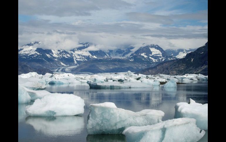 Señalan que los glaciares están actualmente entre las señales más puras del cambio climático. TWITTER / @NASA_ICE