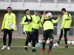 El equipo americanista entrenó en el estadio Mitsuzawa en Yokohama, tras llegar de la ciudad de Osaka. MEXSPORT / O. Martínez