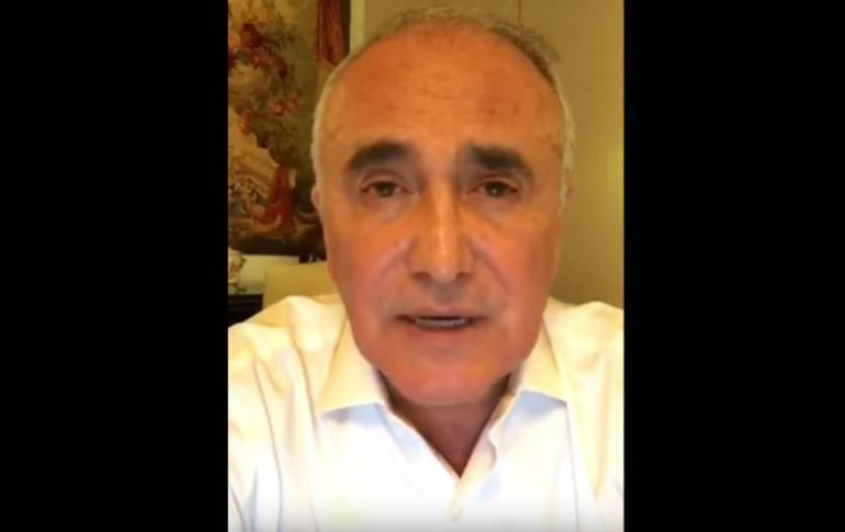 El aspirante presidencial independiente da sus declaraciones a través de un video en redes sociales. FACEBOOK / Pedro Ferriz de Con