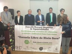 Las escuelas que se han sumado a estas acciones han dejado de usar productos desechables en eventos masivos. TWITTER / @magdalenaruizm