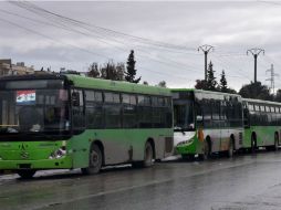 Este nuevo pacto permitirá a los civiles abandonar de inmediato el área en autobuses; enfermos y heridos saldrán primero. AFP / G. Ourfalian