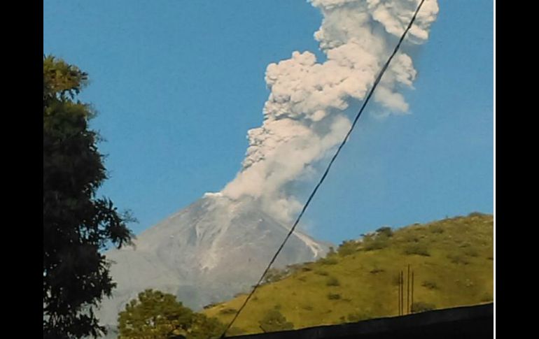 La emisión se registró a las 08:07 horas de esta mañana. TWITTER / @PCJalisco