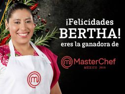 'Jamás me imaginé ganar la competencia, todos los mexicanos debemos valorar los sabores de nuestra tierra', declara la ganadora. FACEBOOK / MasterChef Mx