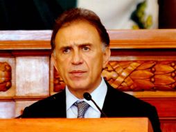 Yunes Linares dijo que este martes pagará mil 23 millones de pesos a jubilados y pensionados. SUN / M. Carmona