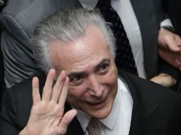 Michel Temer habría aceptado dinero de Odebrecht para financiación de campañas electorales en 2014. AP / ARCHIVO