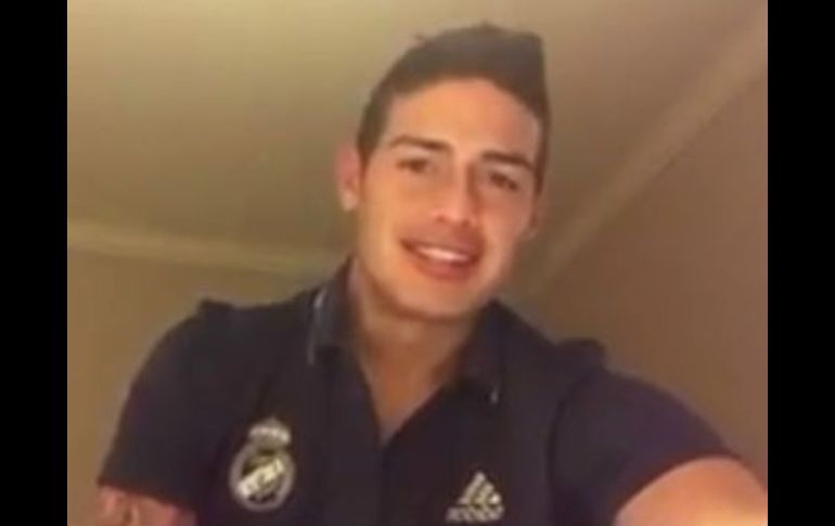 Espero que estés bien hermano, en Navidad tenemos momentos difíciles pero creo que hay que afrontarlos: James Rodríguez. TWITTER / @PoliciaColombia