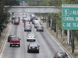 Todos los vehículos podrán circular sin restricción por su engomado o terminación de placas. NTX / ARCHIVO